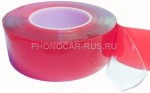 111324 AFT5010/A10T   Скотч двухсторонний прозрачный, 51ммх10м, толщина 1мм,