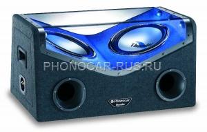 Корпусной пассивный сабвуфер 2х12", 300 мм. с подсветкой
