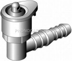 8WS 008 549-0011 8WS 008 549-001 Hella Омыватель фар с фиксированной форсункой (комплект) 12 V