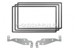 Переходная рамка 2DIN с крепежом