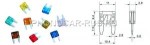 PRM 15 PRM 15, предохранитель, размер mini, 15 А.