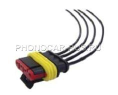 WH-4P-F Полностью герметичный разъем, 4 pin, мама