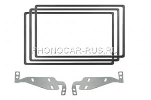 Переходная рамка 2DIN с крепежом