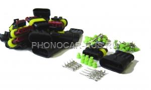 Комплект для создания герметичных разъемов "мама"+"папа", WH-4P-KIT, 4Pin