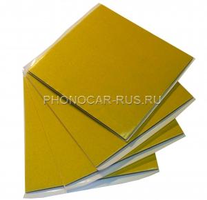 ST 1010 арт(111316) Скотч TESA двухсторонний черный, (95мм*100мм), толщина 2 мм