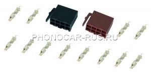 Комплект ISO коннектора (две 8 контактные фишки Папа)