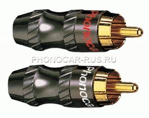 Наконечник RCA (папа) черные