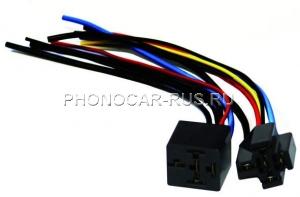 AQR 16-5DK, Колодка к реле с диодом, пятипроводная "крест"